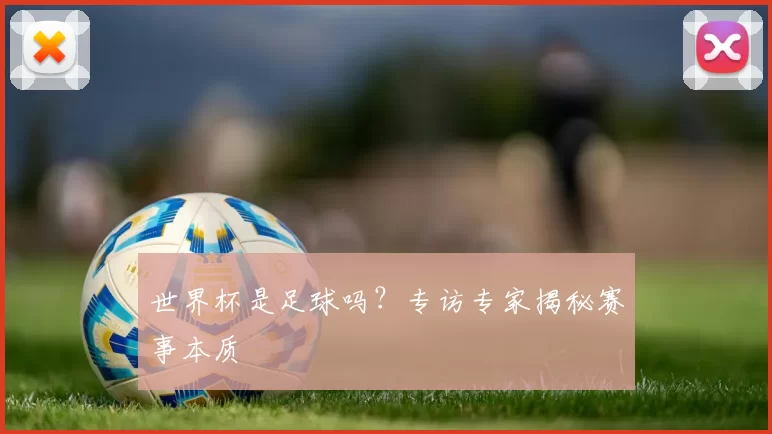 世界杯是足球吗？专访专家揭秘赛事本质